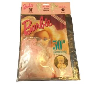 Barbie‎ 30th Anniversary Mattel Exclusive Magazine with Barbie Dress